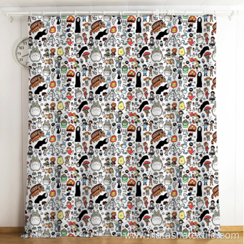 Custom printing Floor-to-ceiling window shade cloth